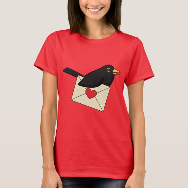 T-shirt From Blackbird et Love (Devant)
