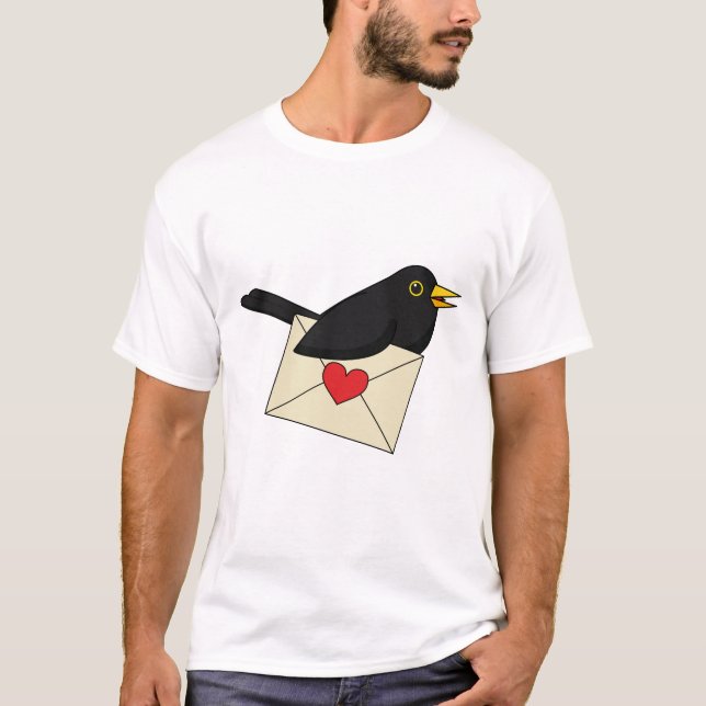 T-shirt From Blackbird et Love (Devant)