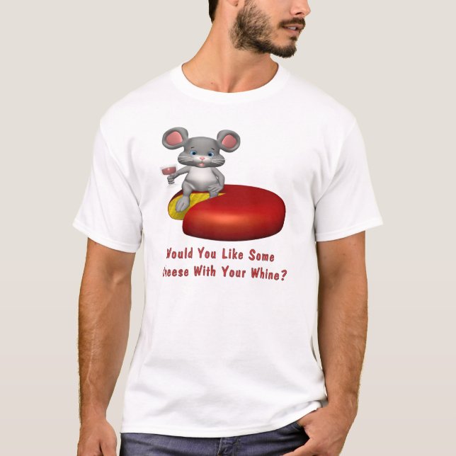T-shirt Fromage avec votre gémissement (Devant)