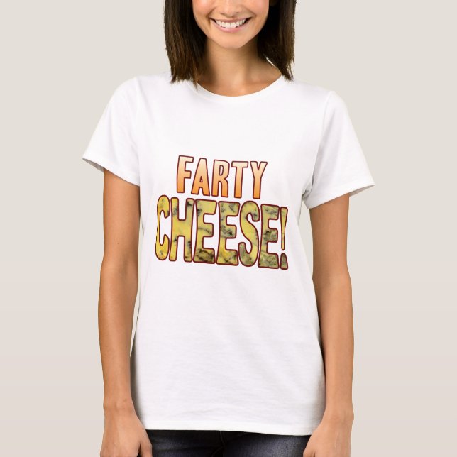 T-shirt Fromage bleu de Farty (Devant)