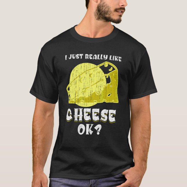 T-shirt Fromage Cheddar pour gourmands fromage   fromage (Devant)