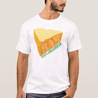 T-shirt Fromage cru Planète biologique T Chemises