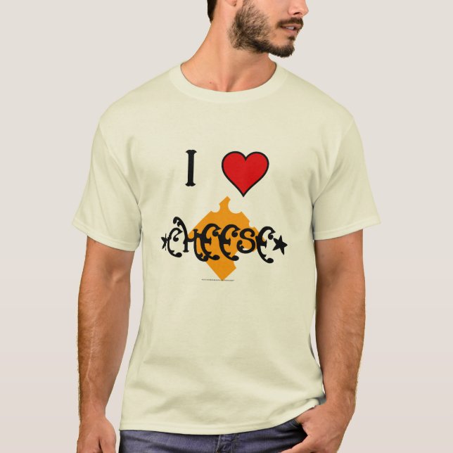 T-shirt Fromage d'amour (Devant)