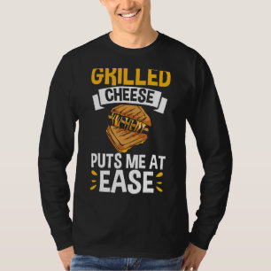 T-shirt Fromage de Cheddar Snacks Fromage Grillé Sandwich 