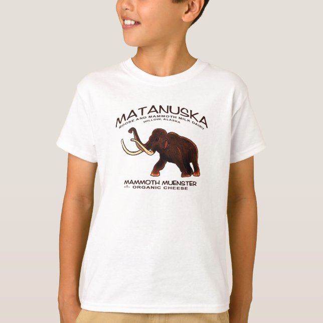 T-shirt Fromage de menster Matanuska Mammoth (Devant)