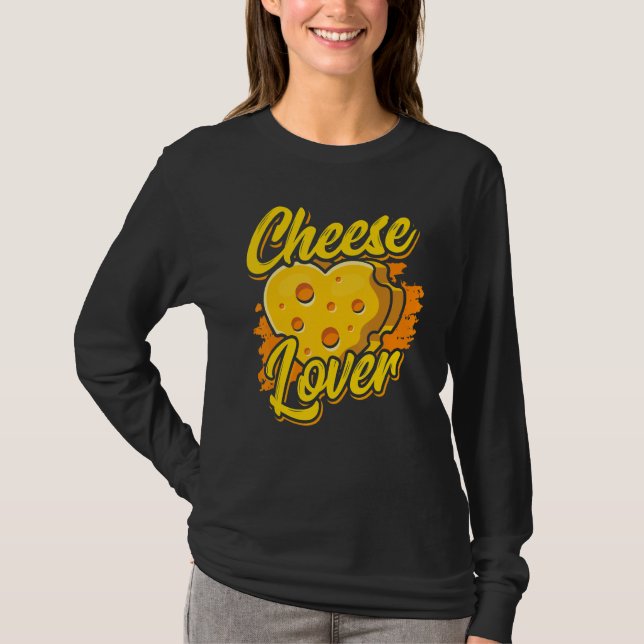 T-shirt Fromage dit Aimer mignon (Devant)