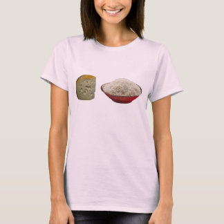 T-shirt fromage et riz
