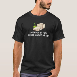 T-shirt Fromage Feta chèvre cadeau Grèce