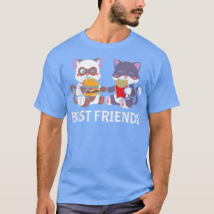 T-shirt Fromage Fromage Burger Graphique alimentaire Kawai