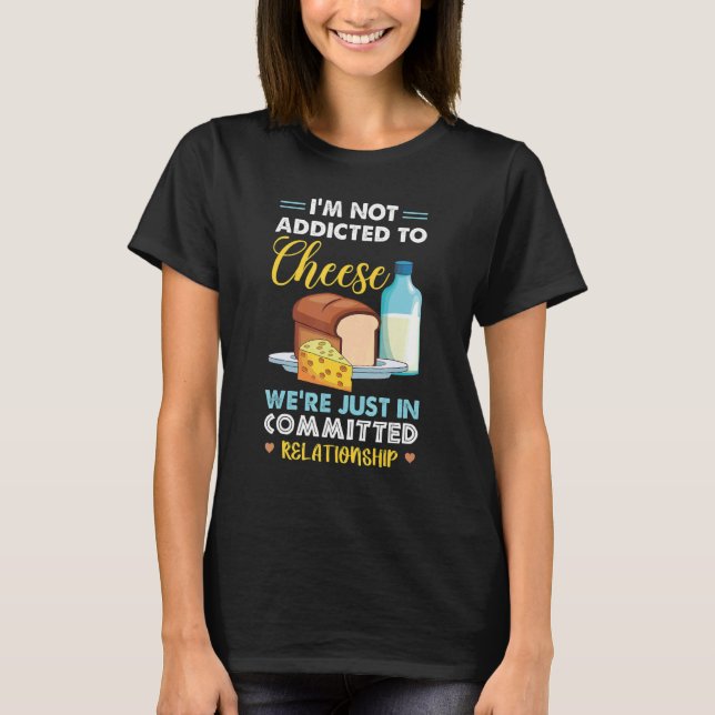 T-shirt Fromage Fromage Mozzarella Cheddar Fromage pour Ho (Devant)