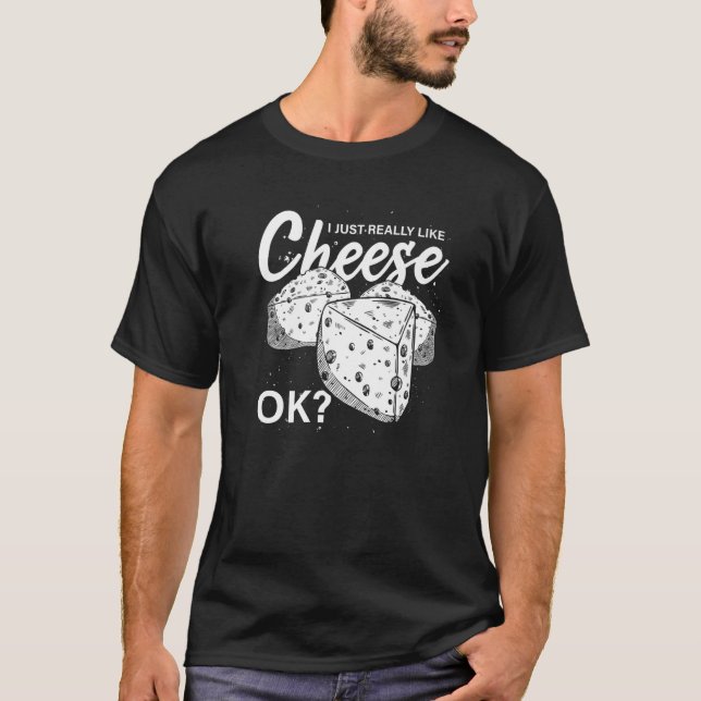 T-shirt Fromage Gouda Foodie Cheddar Snack Fromage (Devant)