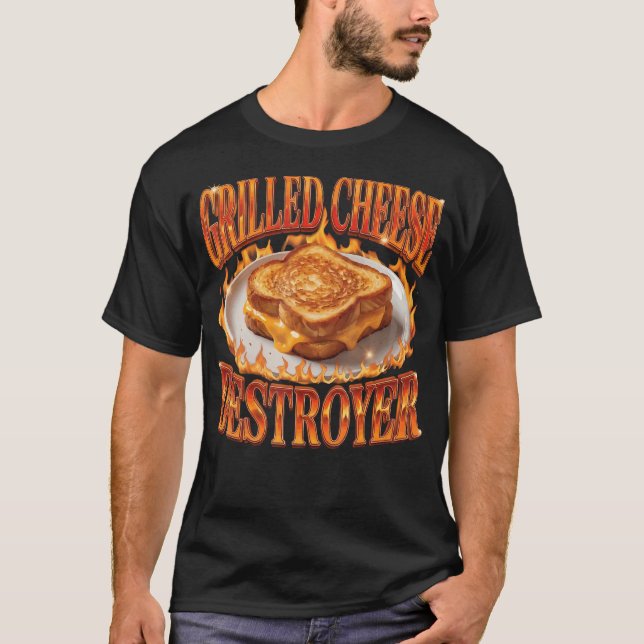 T-shirt Fromage grillé (Devant)