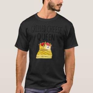 T-shirt Fromage grillé cool Queen Funny Sandwich grillé M