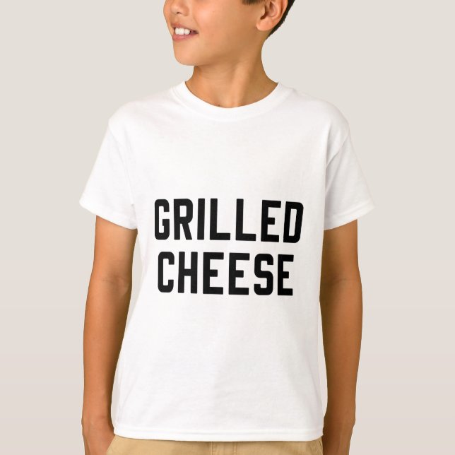 T-shirt Fromage Grillé Et Soupe De Tomate Costumes De Corr (Devant)