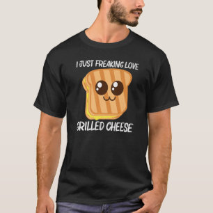 T-shirt Fromage Grillé Pour Hommes Femmes Pain Grillé