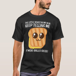 T-shirt Fromage Grillé Pour Hommes Femmes Pain Grillé