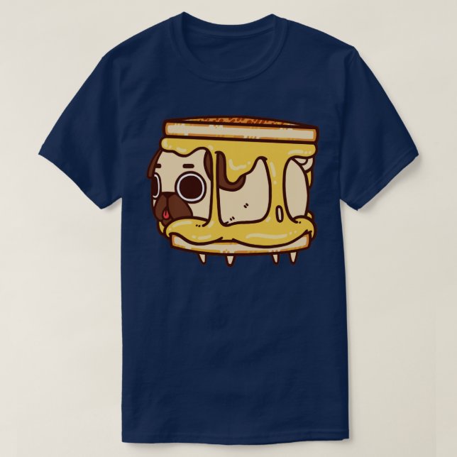 T-shirt Fromage grillé Puglie (Design devant)