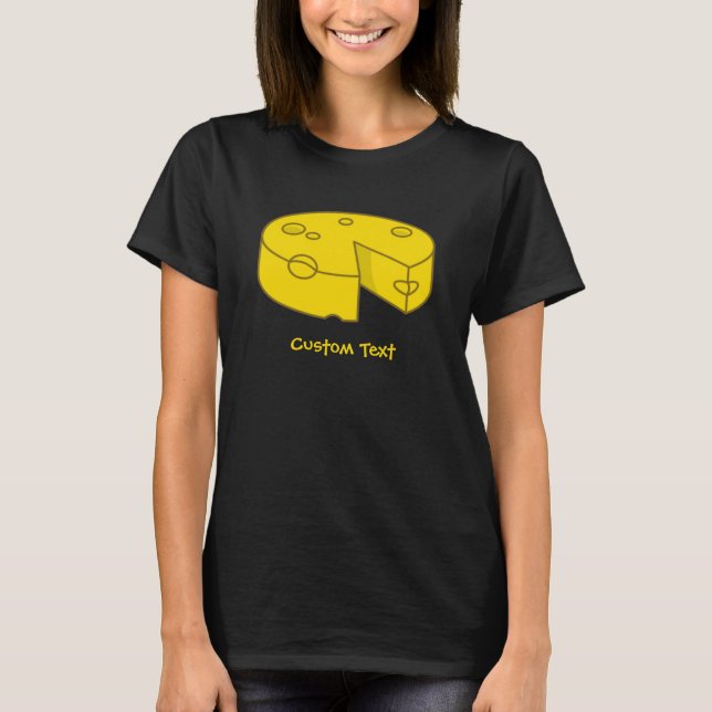 T-shirt Fromage jaune (Devant)