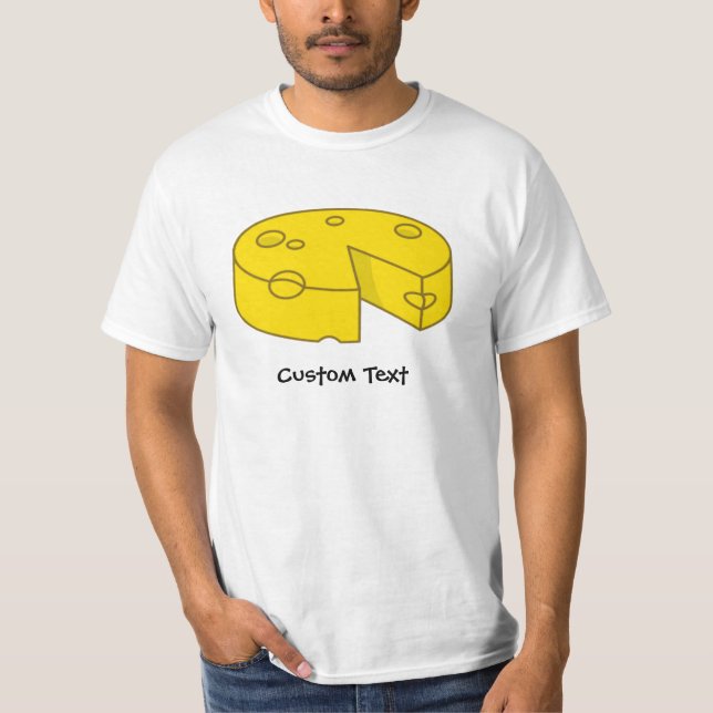 T-shirt Fromage jaune (Devant)