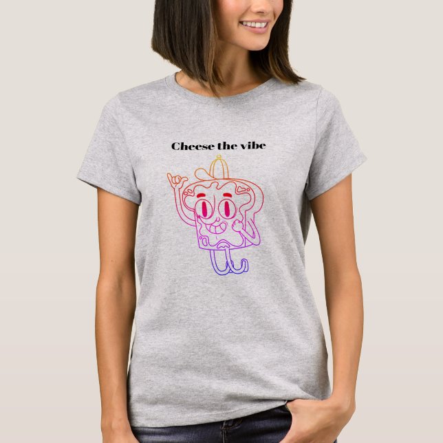 T-shirt Fromage l'ambiance (Devant)