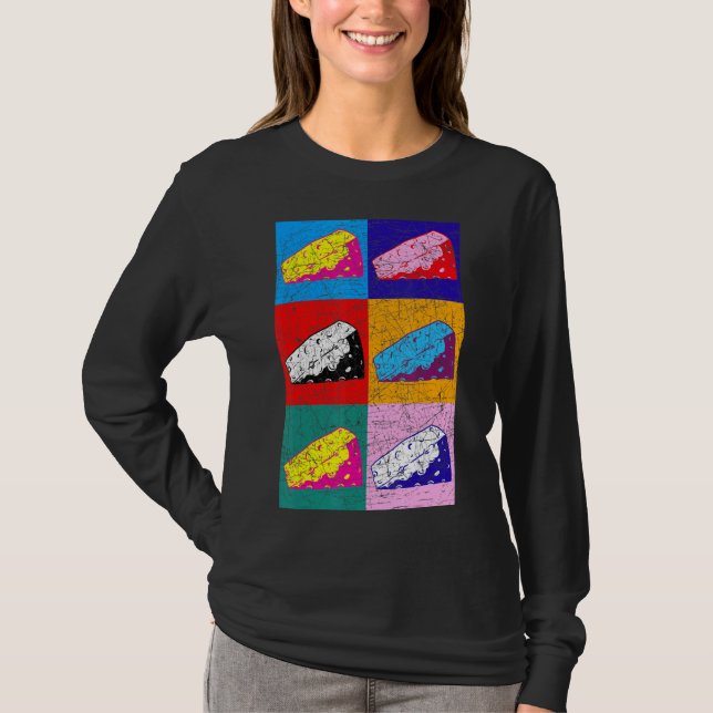 T-shirt Fromage Pop Footy Snack Gouda Fromage (Devant)