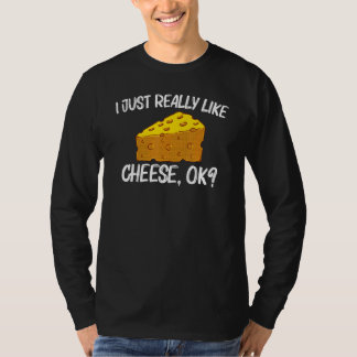 T-shirt Fromage Pour Hommes Femmes Ricotta Fromage J'aime 