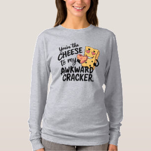 T-shirt Fromage pour mon gêné Saint-Valentin drôle et mi