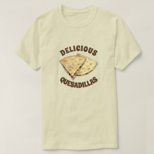 T-shirt Fromage Quesadillas Plat mexicain