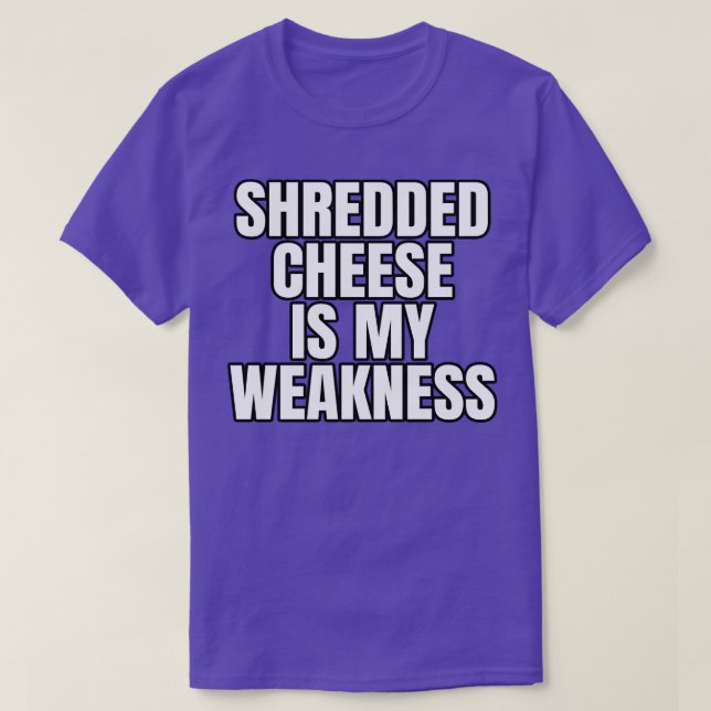 T-shirt Fromage Rasé Est Ma Faiblesse (Design devant)