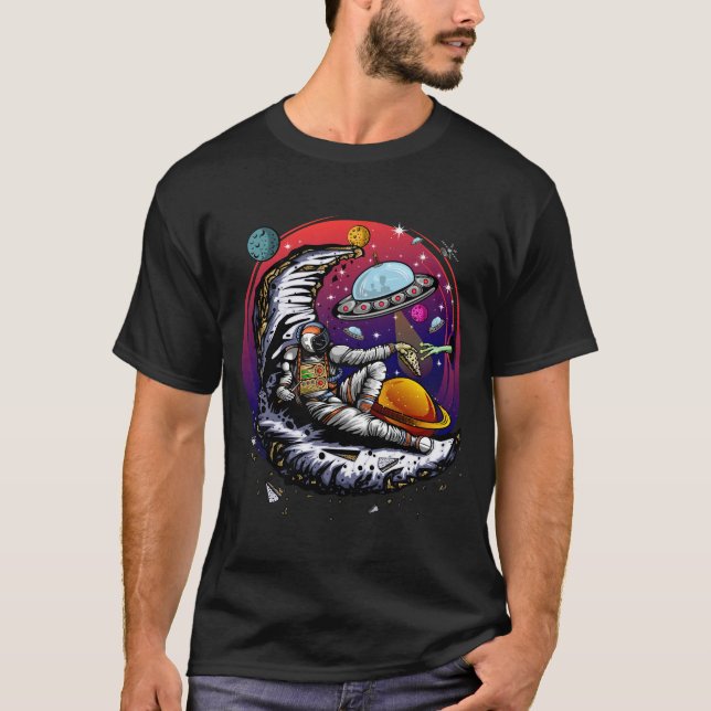 T-shirt Fromage Space Moon (Devant)