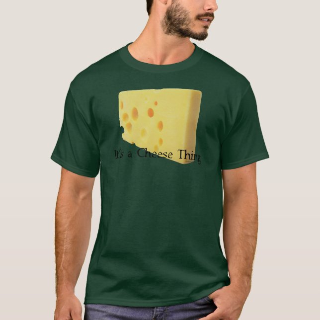 T-shirt fromage suisse (Devant)