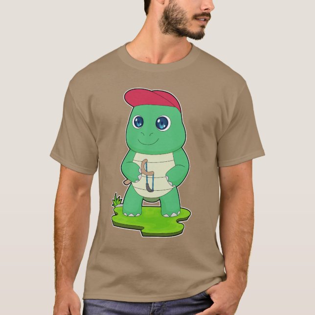 T-shirt Fronde de Tortue (Devant)