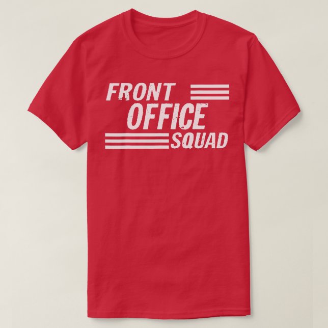 T-shirt Front Office Squad Best Ever Secretary Back To Sch (Design devant)