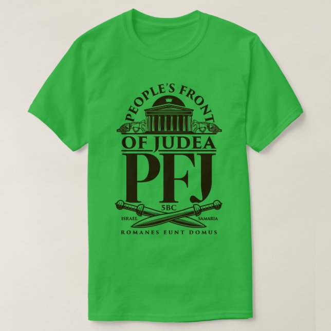 T-shirt Front populaire de Judée (Design devant)