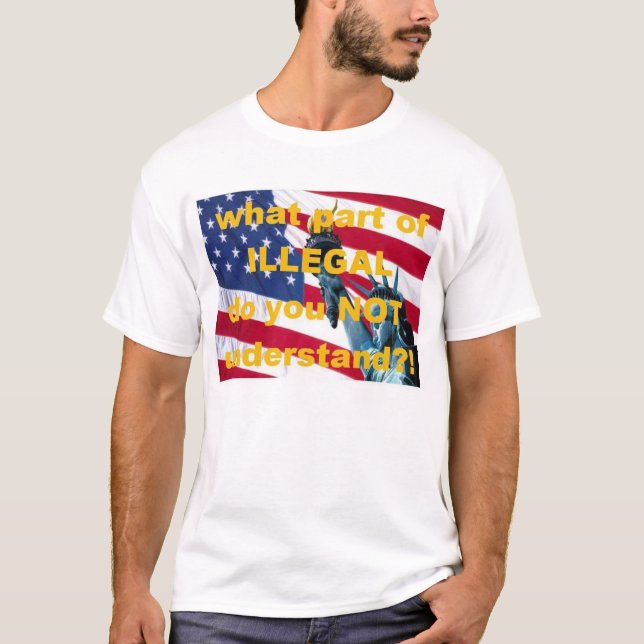 T-shirt Front_T_shirt_Illegal (Devant)