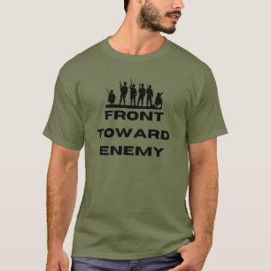 T-shirt front vers l'ennemi