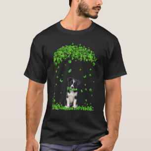 T-shirt Frontière Collie Jour de la Saint Patrick Irlandai