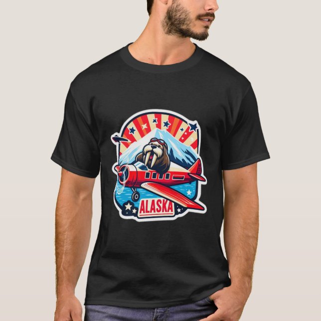 T-SHIRT FRONTIÈRE FINALE ALASKA 4 (Devant)