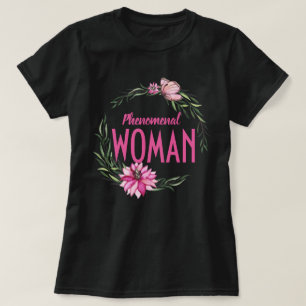T-shirt Frontière florale - Femme Phénoménale