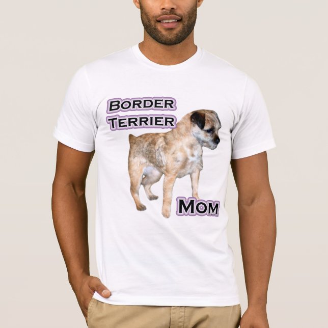 T-shirt Frontière Terrier Maman 4 (Devant)