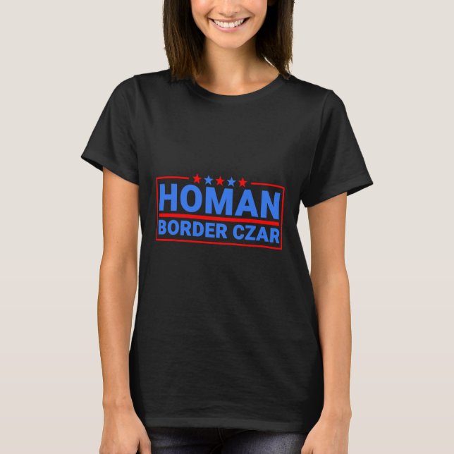 T-shirt Frontière Tzar Tom Homan Mega Support (Devant)