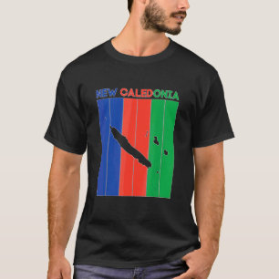 T-shirt Frontières du pays de Nouvelle-Calédonie