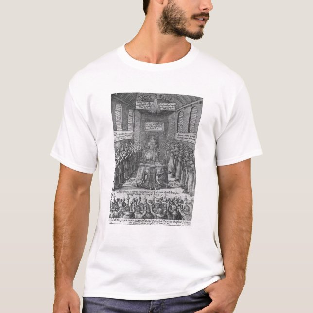 T-shirt Frontispice à "Vox REGIS" par Thomas Scott (Devant)