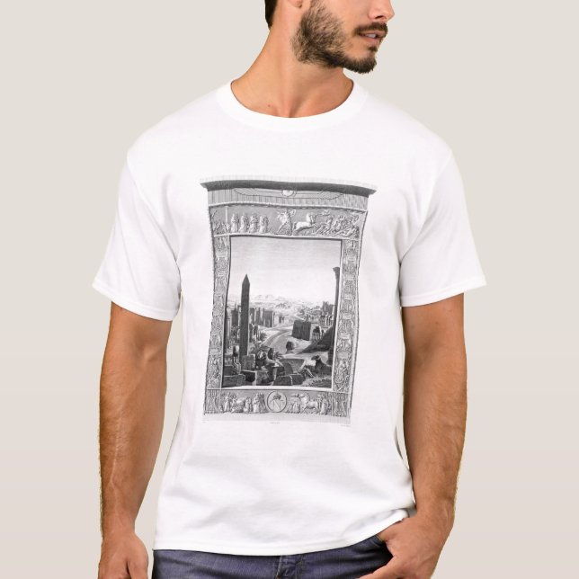 T-shirt Frontispice au volume 1 de la description de ` du (Devant)