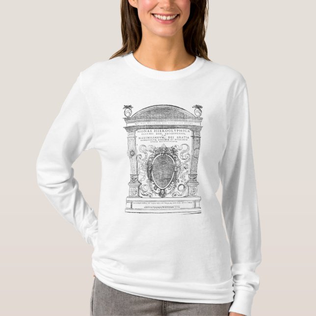 T-shirt Frontispice de 'Monas Hieroglyphica (Devant)