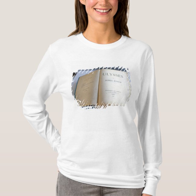 T-shirt Frontispice de "Ulysse" par James Joyce (Devant)