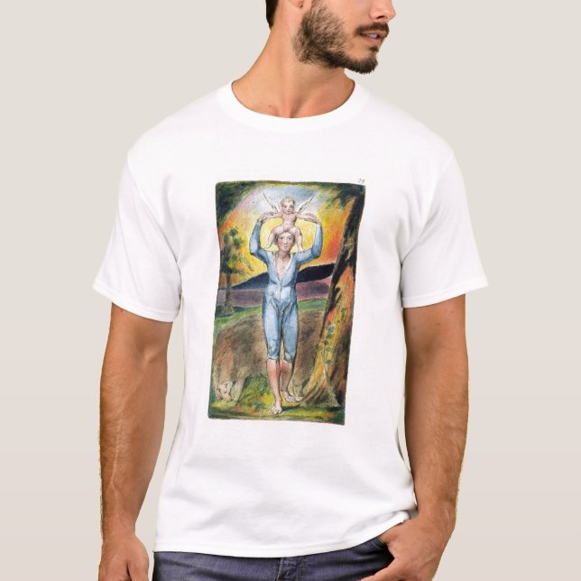 T-shirt Frontispice des 'chansons de l'innocence et (Devant)