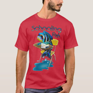 T-shirt Frontosa Cichlid Water Schooing Fish Funny School