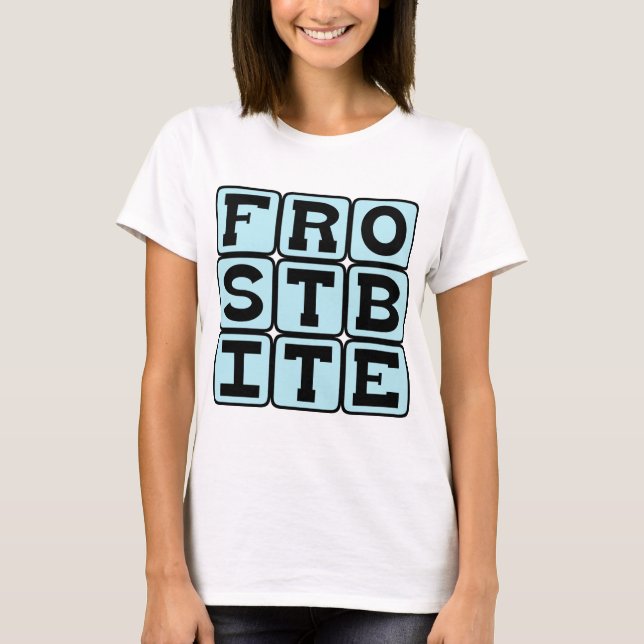 T-shirt Frostbite, État de congélation (Devant)