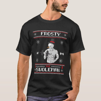 T-shirt Frostez Le Swoleman Vilain Sweater Funny Snowman G